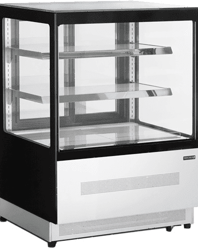 Витрина кондитерская Tefcold LPD900F/Black черная/нерж