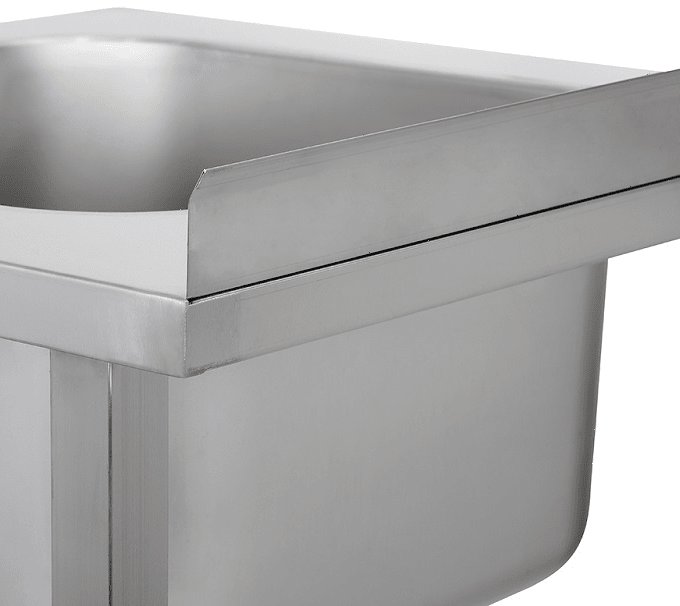 Ванна моечная Luxstahl ВМ3 18/6/8,5 (сталь 430-0,8)