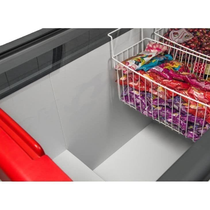 Ларь морозильный Frostor GELLAR FG 250 E красный