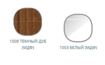 Витрина кондитерская Carboma KC80 SM 1,2-1 Тёмный дуб 1008