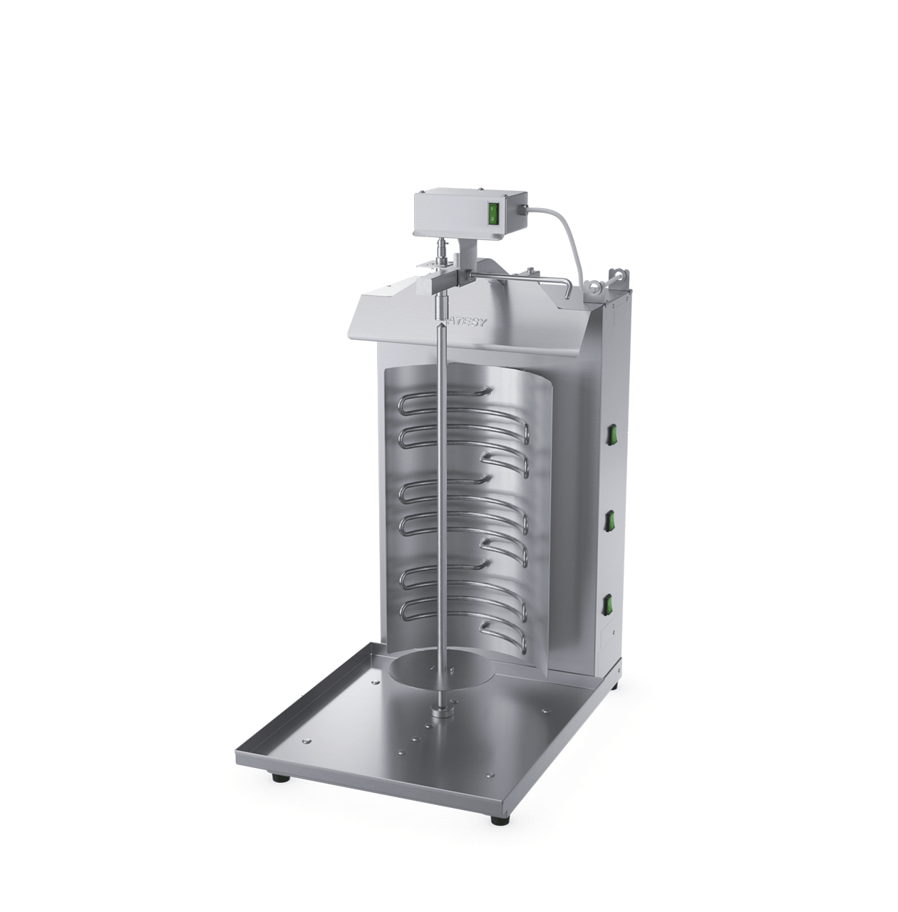 Гриль для шаурмы Atesy Шаурма-3-Эл-05-Н (с ручным приводом)