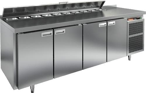 Стол холодильный (саладетта) Hicold SL2‑1111SN с крышкой