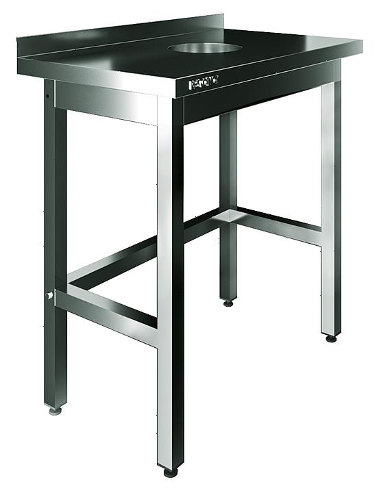 Стол для сбора пищевых отходов Restoinox СПО-9/7-БО-Л