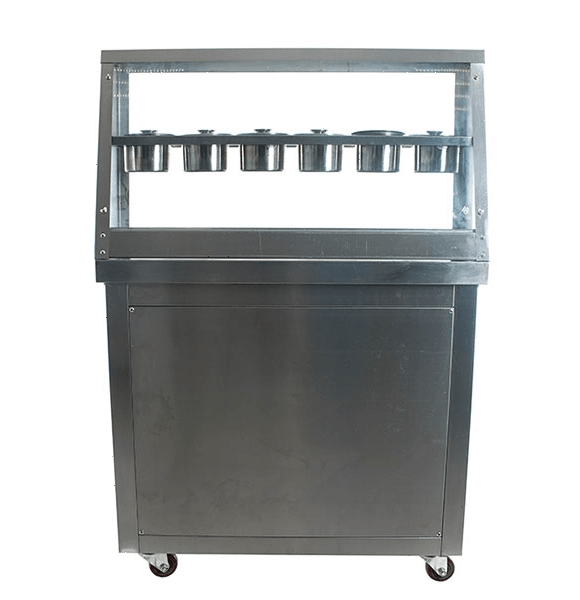 Фризер для жареного мороженого Foodatlas KCB-2F (контейнеры, 2 компрессора)