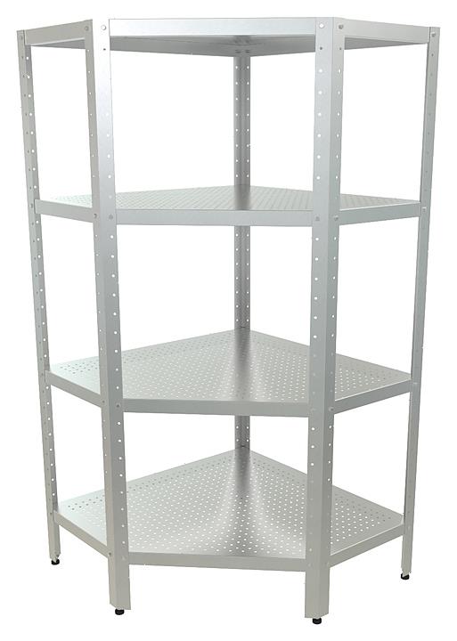 Стеллаж кухонный Кобор СКПУ-3/5-100/80