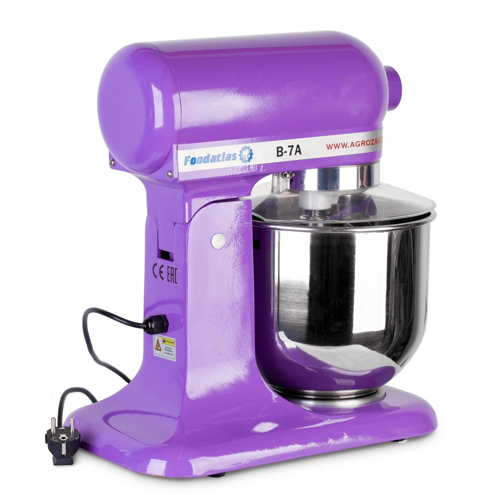 Миксер планетарный Foodatlas B-7A фиолетовый