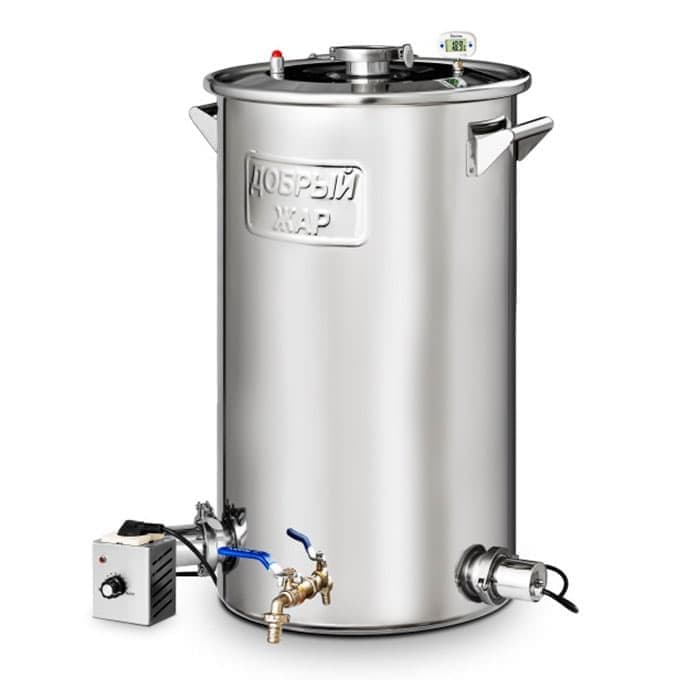 Перегонный куб Добрый Жар 50 л + 2 ТЭН