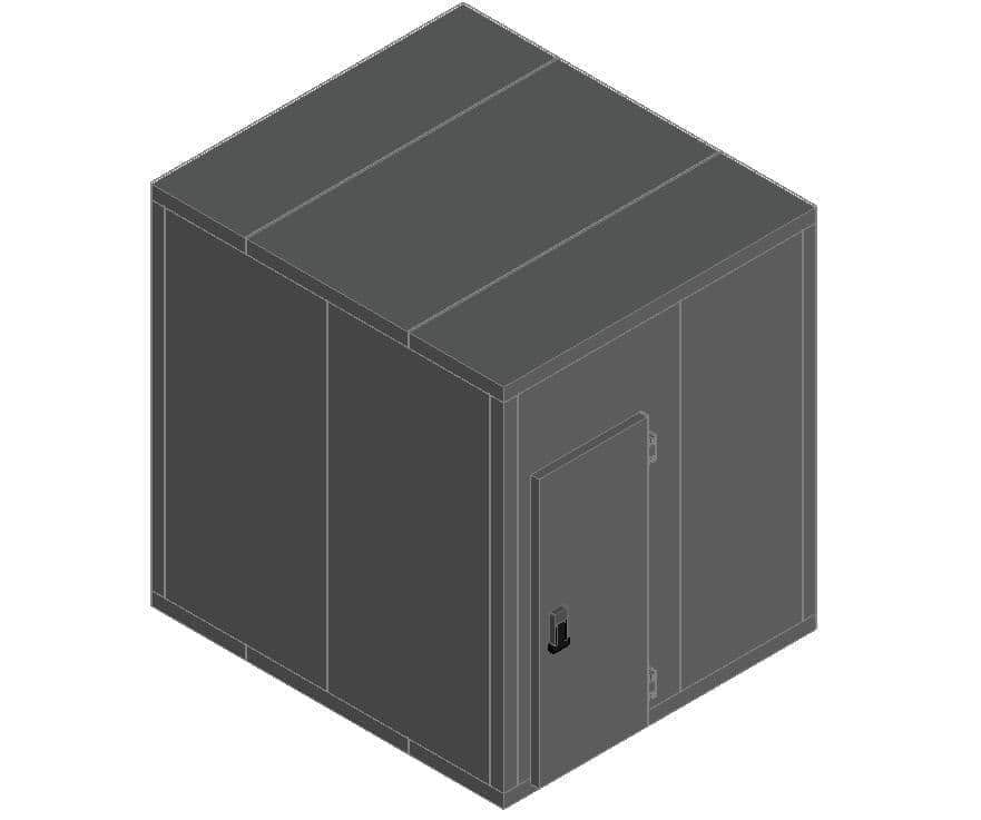 Камера холодильная Polair КХН-11,59 (2300х2600х2500) 100 мм