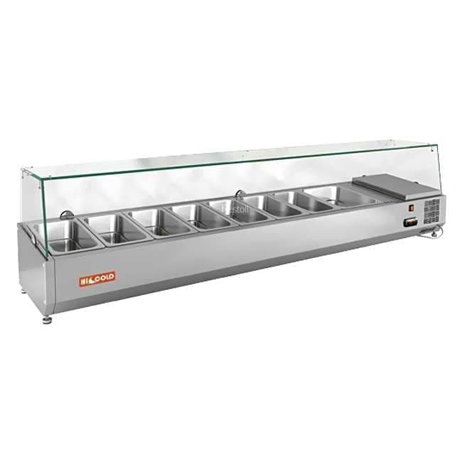 Витрина холодильная для ингредиентов Hicold VRTG 1915 для стола PZ4