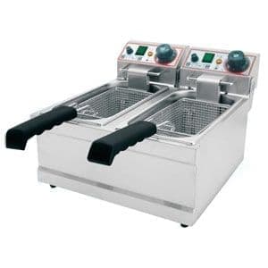 Фритюрница двухсекционная Beckers FR 6+6