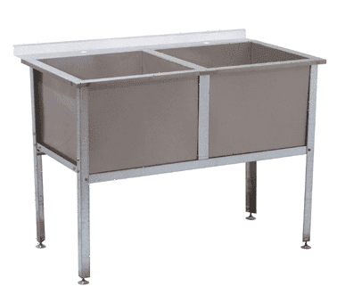 Ванна моечная Atesy ВМ-2/430 с бортом Алента