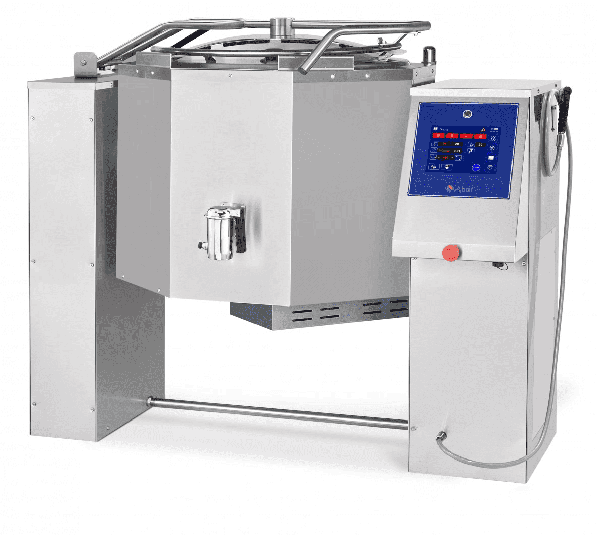 Котел пищеварочный Abat КПЭМ-100-ОМП со сливным краном (11000019715)