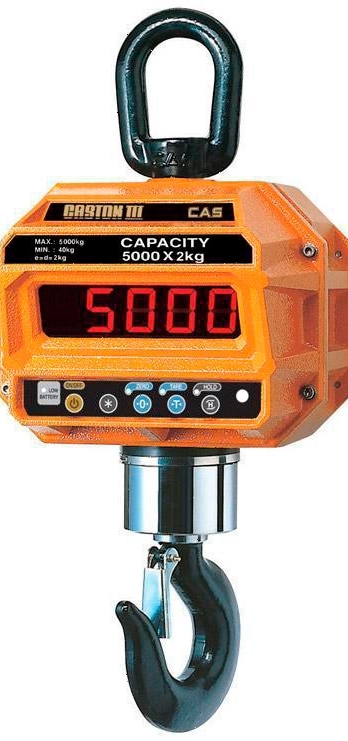 Крановые весы CAS Caston-III 10 THD Крюк