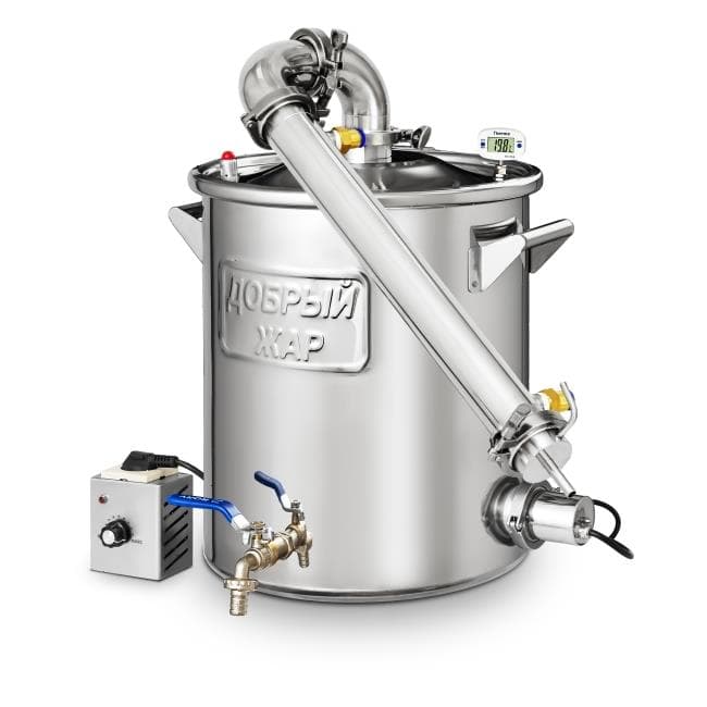 Самогонный аппарат Добрый Жар Абсолют, 25 литров ТЭН