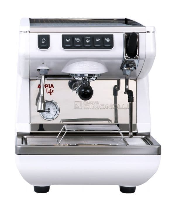 Кофемашина рожковая Nuova Simonelli Appia Life 1Gr V высокая группа, белая