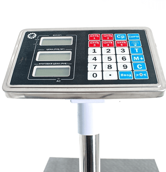 Весы торговые напольные Foodatlas ВТН-1000 1000кг/500гр