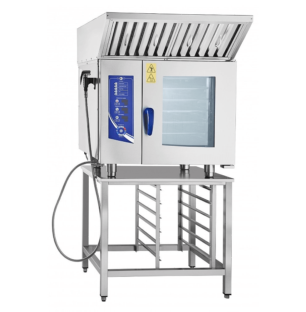 Пароконвектомат Abat ПКА 6-1/1ПМ2 (вся нерж.) (11000019451)