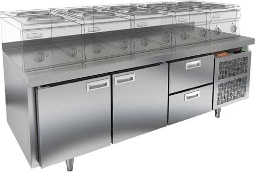 Стол морозильный Hicold GN 112/BT LT