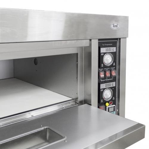 Печь подовая ROAL Bakery 12E пароувлажнение, каменный под