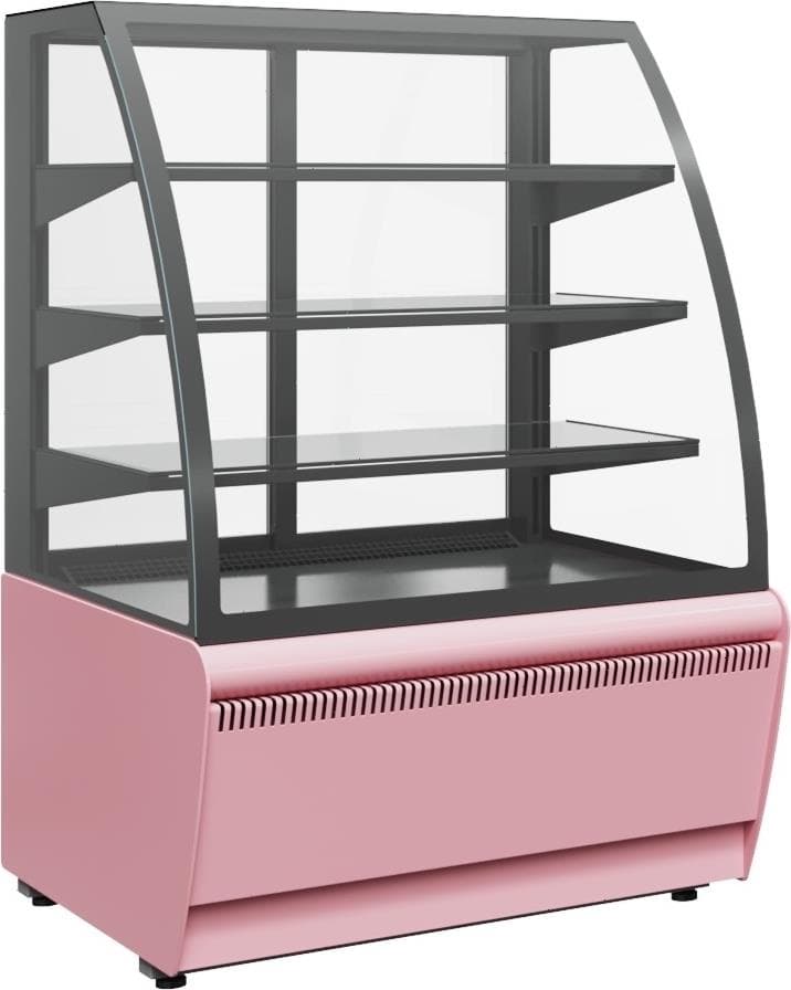 Витрина кондитерская Carboma K70 VV 0,9-1 (ВХСв-0,9д Люкс) 0102-0109