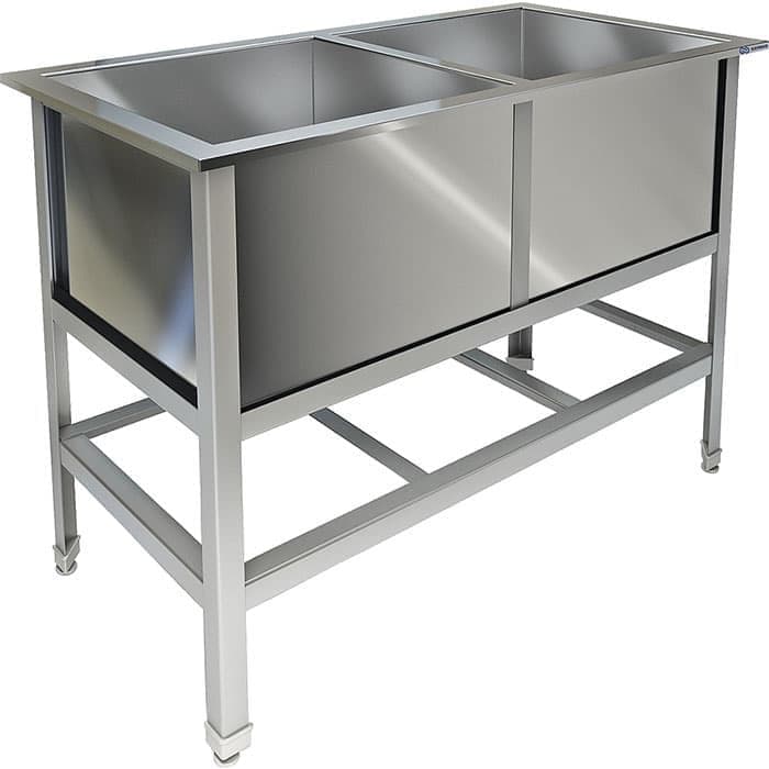 Ванна моечная Техно-ТТ ВМ-23/500, мойки сварные, без борта