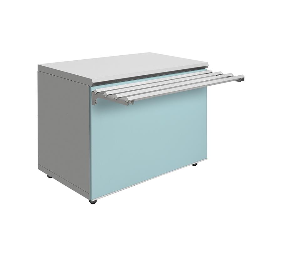 Прилавок нейтральный Luxstahl ПН-1200