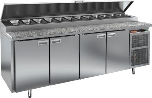 Стол холодильный (для пиццы) Hicold PZ2‑1111/GN камень