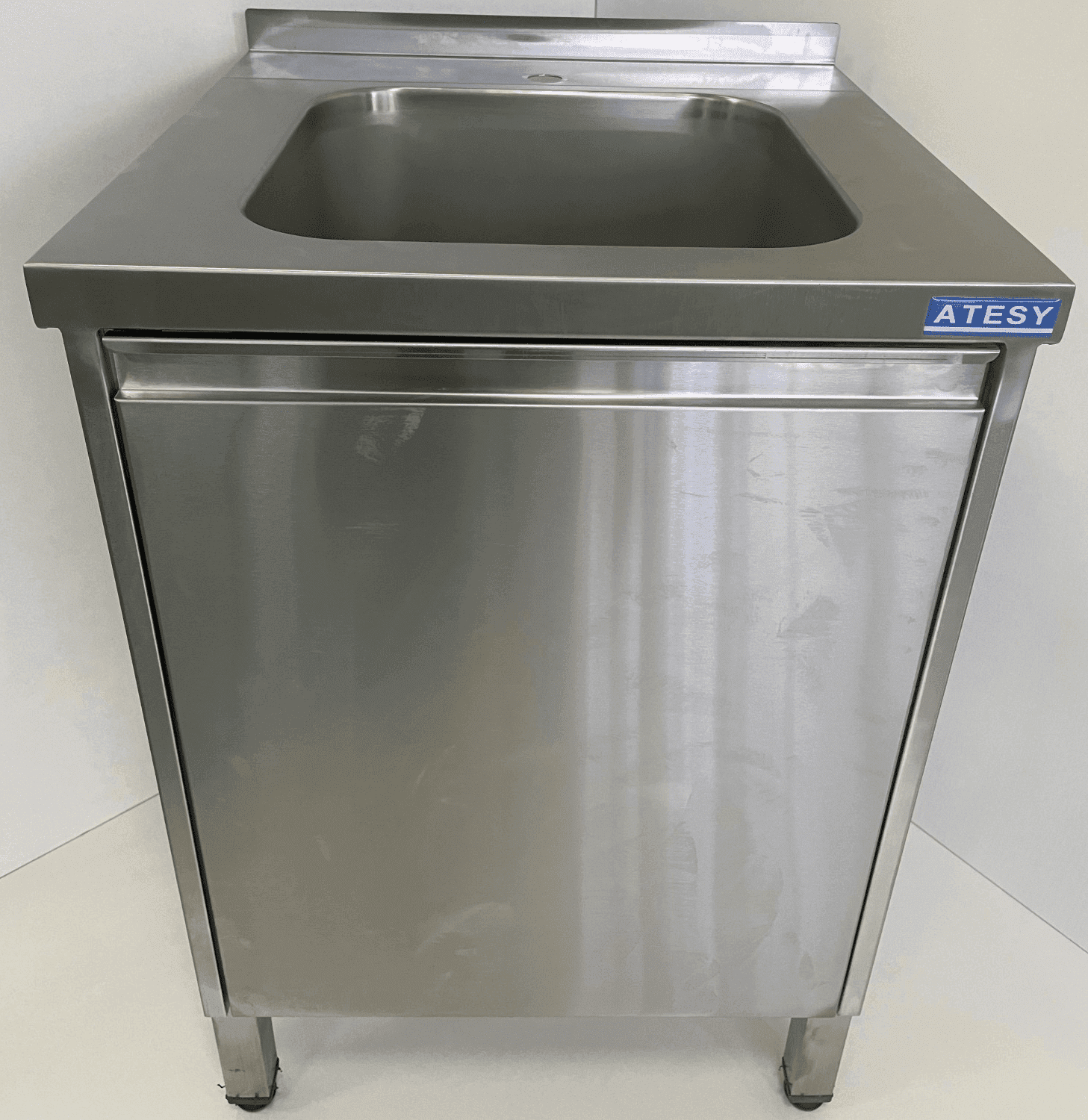 Стол с моечной ванной Atesy СТМ-С-1-Л-1200.700-Р-О