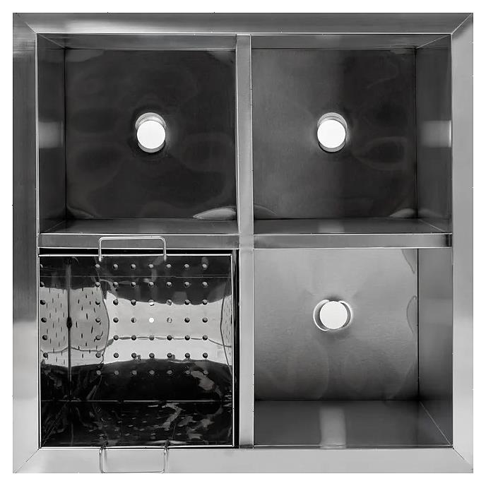 Ванна моечная для яиц Кобор ВМЯБ/1-63/63/430