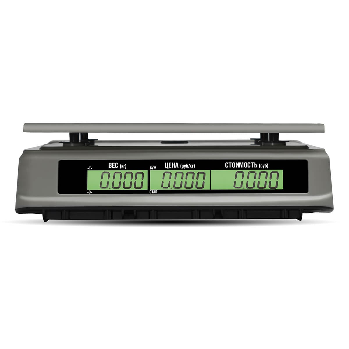 Весы торговые настольные M-ER 328 C-15.2 LCD с RS-232 и USB без АКБ