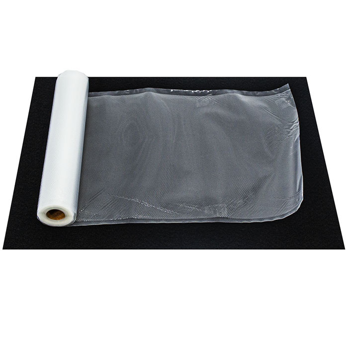 Пакеты вакуумные рифленые в рулоне White Penguin РА/РЕ 30x500см 90 мкм