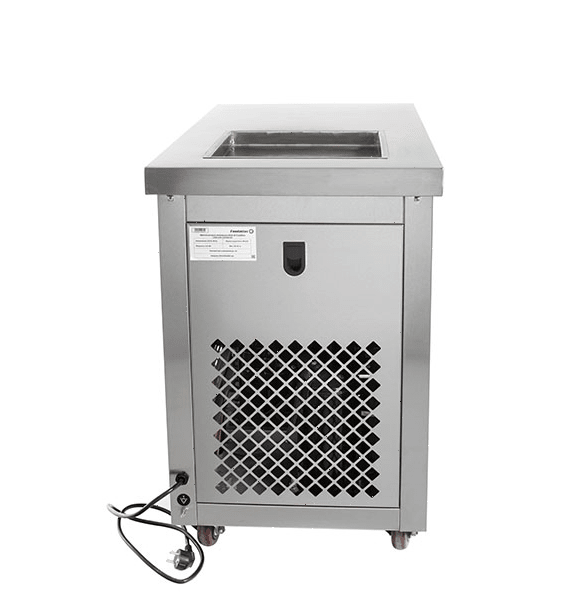 Фризер для жареного мороженого Foodatlas KCB-1F (стол для топпингов)