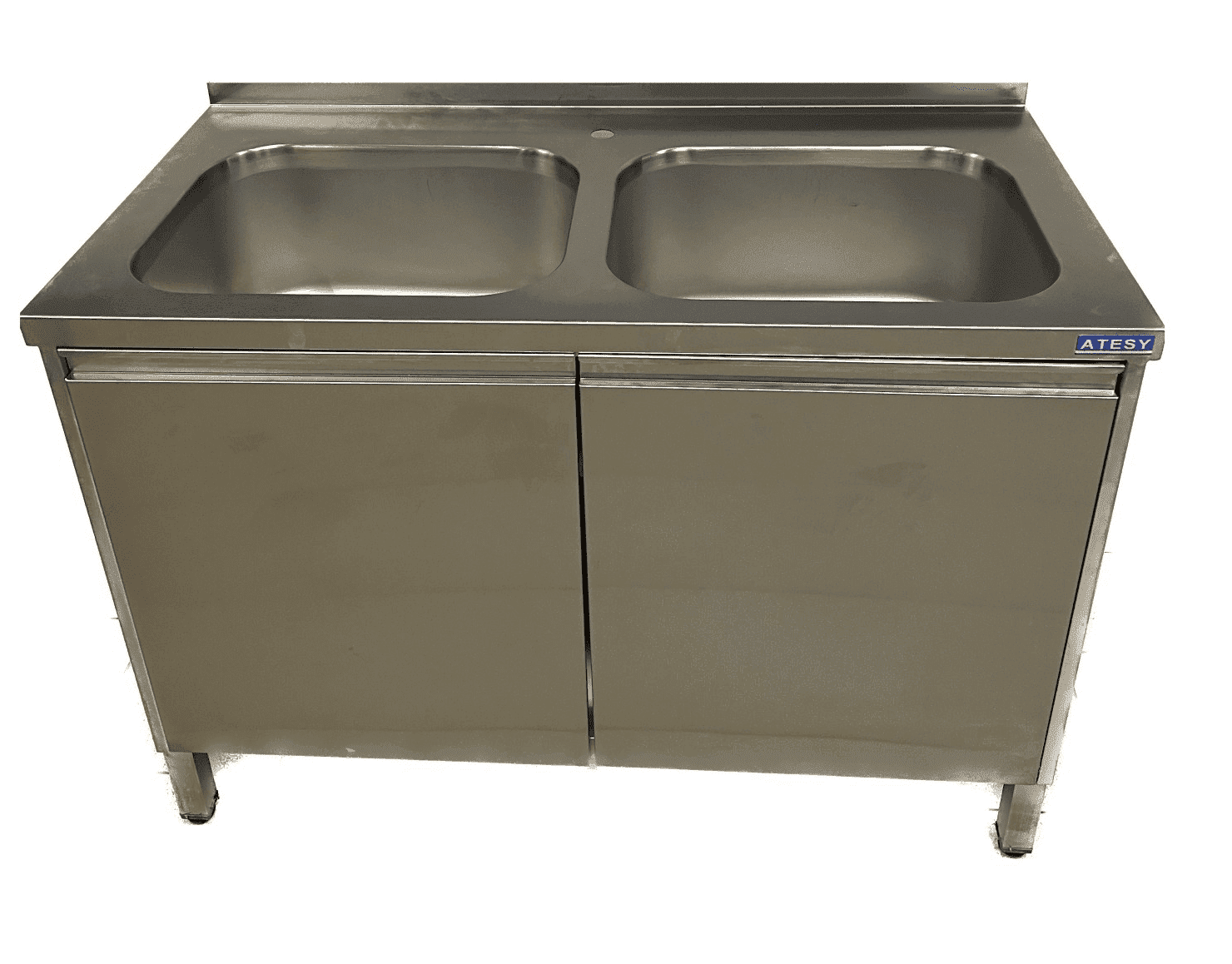 Стол с моечной ванной Atesy СТМ-С-2-1000.700-Р-О