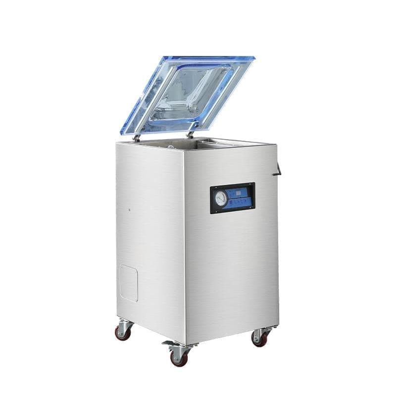 Напольный вакуумный упаковщик Hualian Machinery HVC-410F/2A-G нерж, газ
