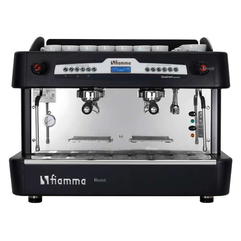 Кофемашина рожковая Fiamma Quadrant 2 DSP ТС Black