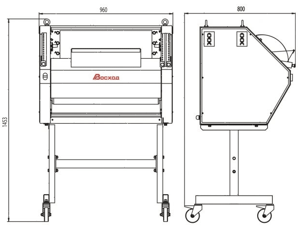 Тестозакаточная машина Восход ТЗ-5