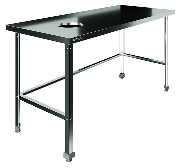 Стол для сбора пищевых отходов Restoinox СПО-10/7-О-Л-ЭЦ