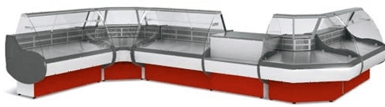 Витрина холодильная Марихолодмаш Таир ВХС-1,8