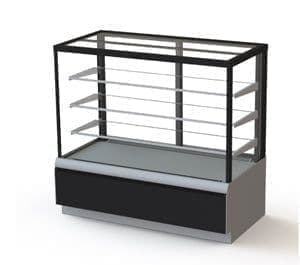 Витрина кондитерская Kayman K-ВК-900 Люкс Квадро серебро