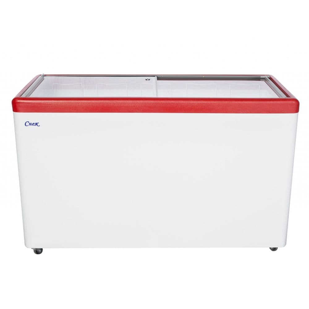 Ларь морозильный Снеж МЛП-500 красный