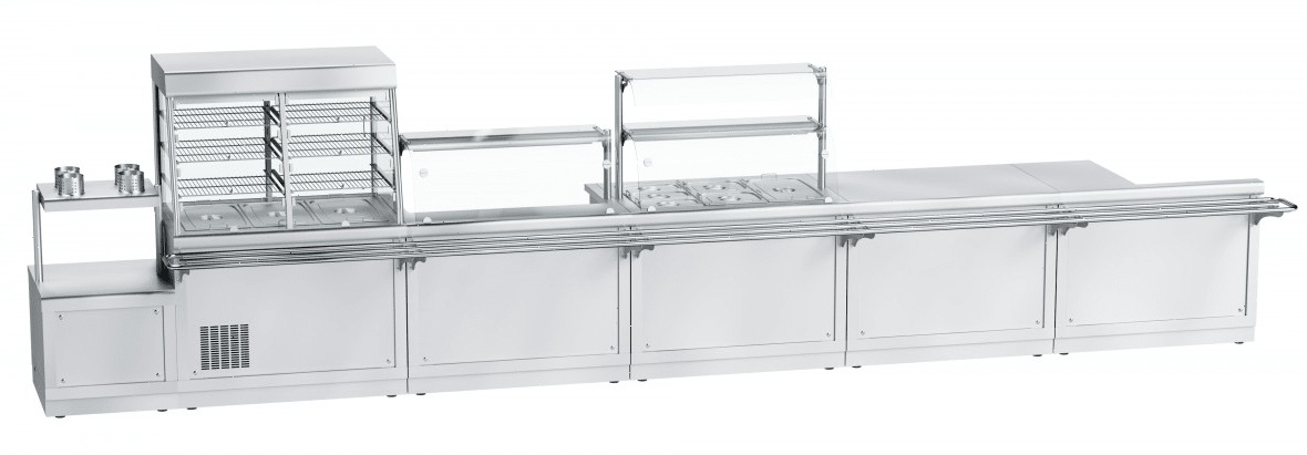 Мармит для вторых блюд Abat ЭМК-70Х с подогреваемой полкой (21000002880)