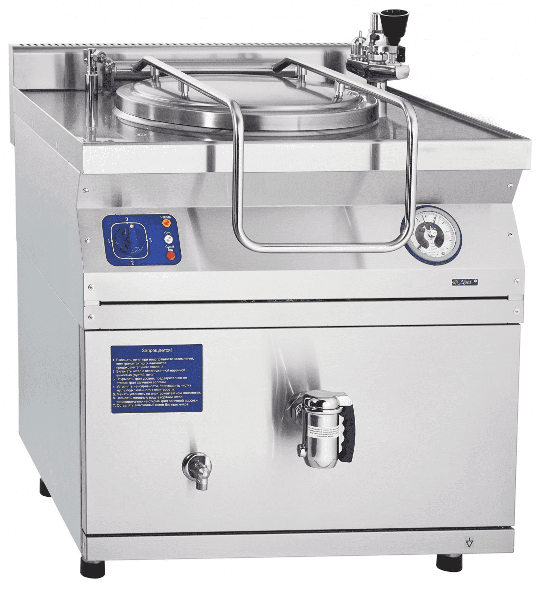 Котел пищеварочный Abat КПЭМ-60/7Т (лицо нерж.) (11000013392)