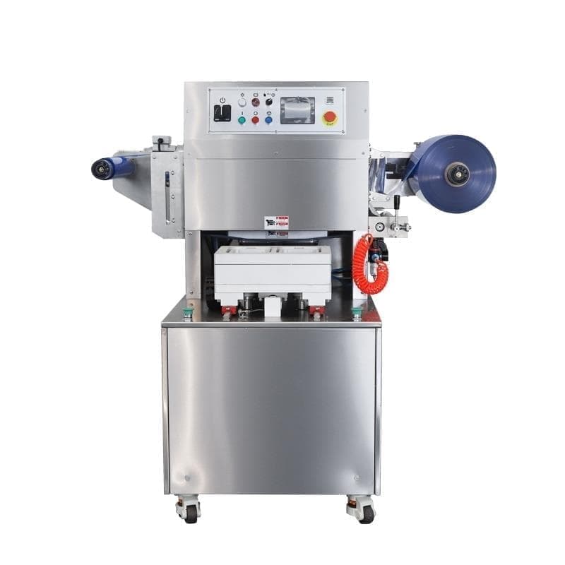 Полуавтоматический запайщик лотков Hualian Machinery HVT-550M/2