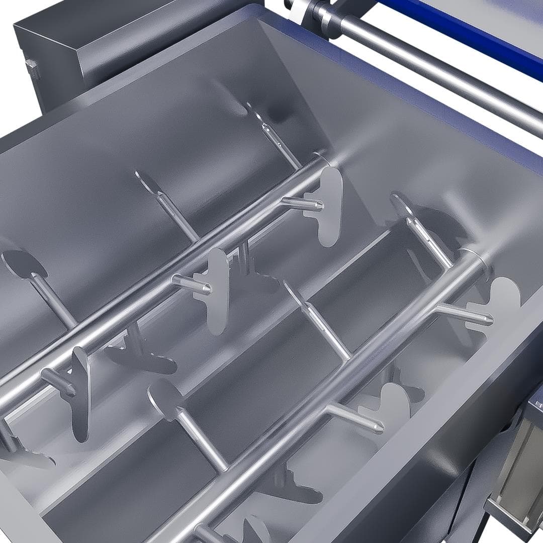 Вакуумный фаршемес Hualian Machinery JBZK-300