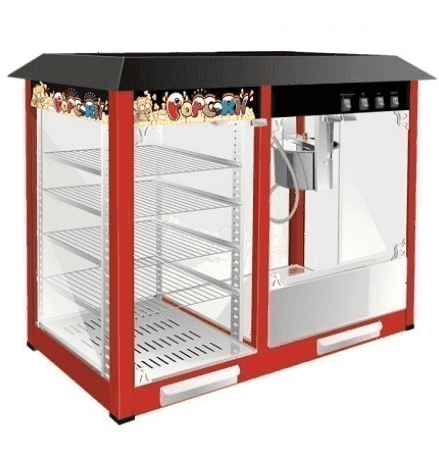 Аппарат для попкорна AR VBG-8880 с витриной