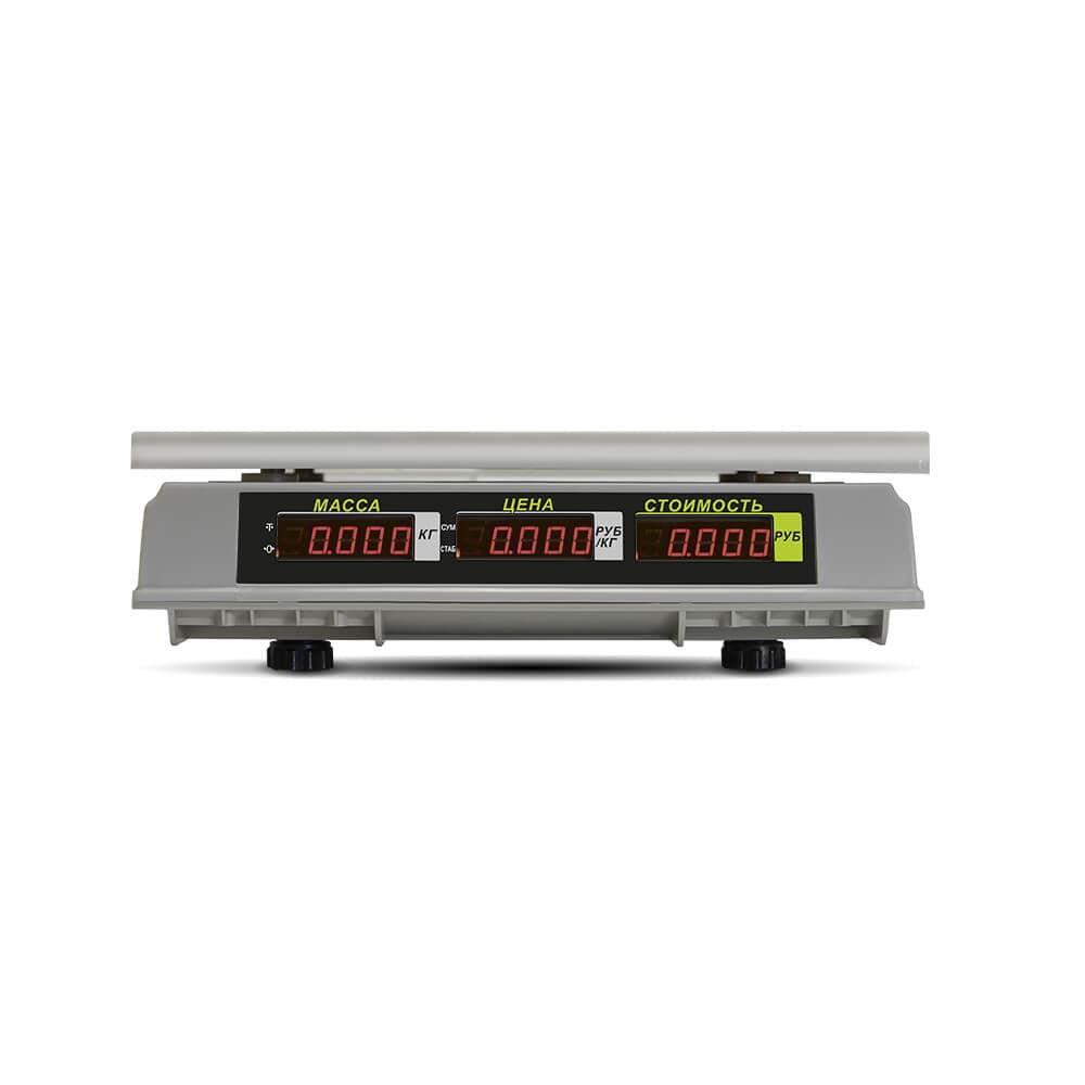 Весы торговые настольные M-ER 326 C-15.2 LED без АКБ