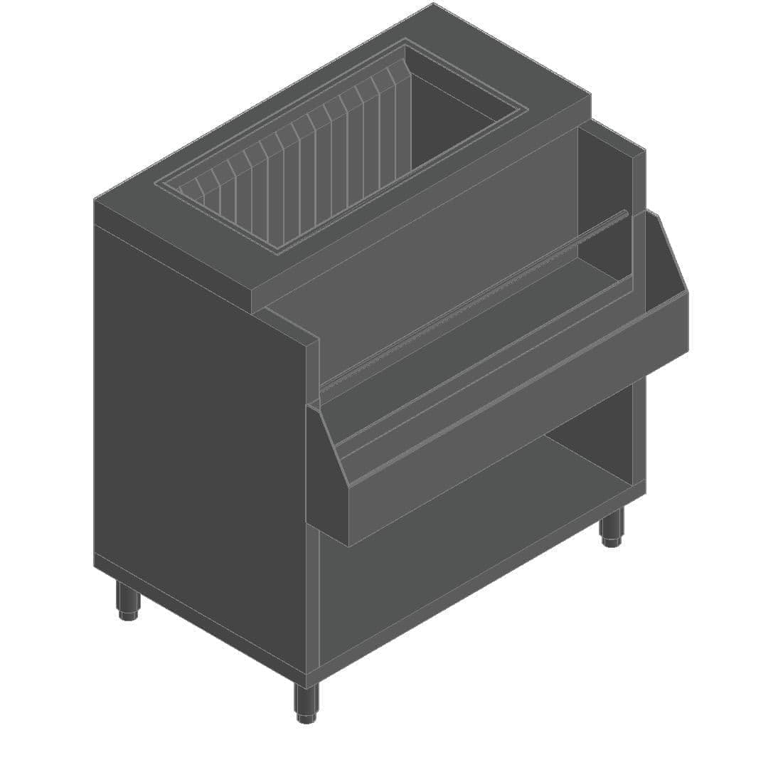 Барная станция Hicold НБМВЛ-8/5К