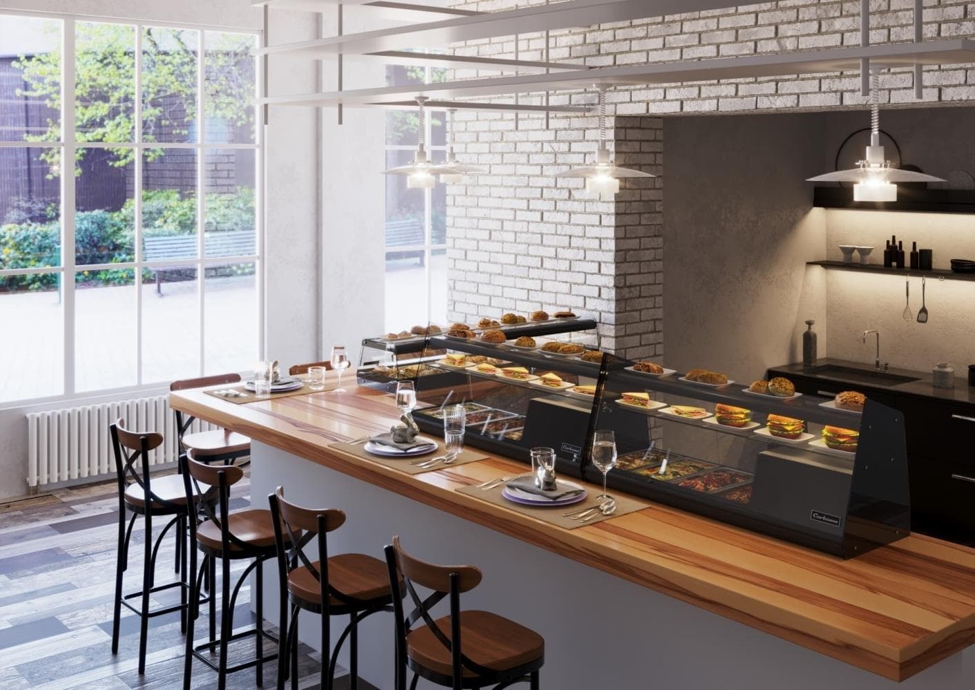 Витрина холодильная Carboma AC38 SM 1,0-11