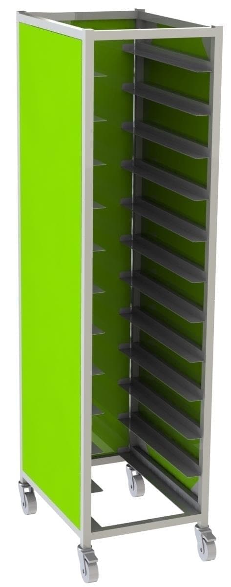 Тележка-шпилька под подносы Restoinox ТШCЗПП-12-25/25-430/325-360