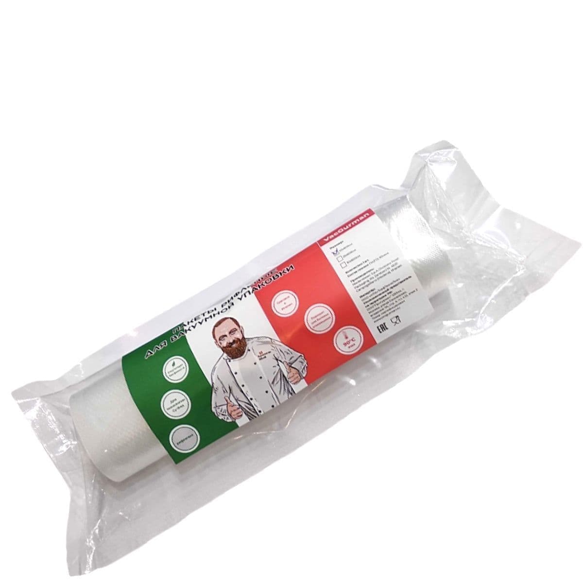 Пакеты вакуумные Vac-Star VacGurman 90 мкм 275х6000, рулон